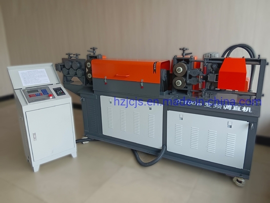 380V पर तेज 5-12 मिमी कॉइल स्टील बार के लिए घूर्णन विरोधी झुकने और सीधा मशीन