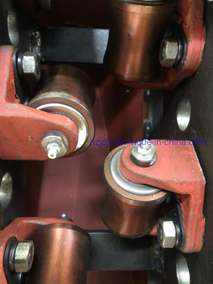 1400*590*800mm कोइल स्टील सीधी और काटने की मशीन ISO9001 प्रमाणन के साथ