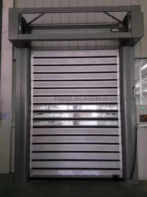 स्वचालित उच्च गति रोलिंग अग्निरोधी IP55 सुरक्षा अनुकूलित मॉडल रोलर शटर सुरक्षा दरवाजा