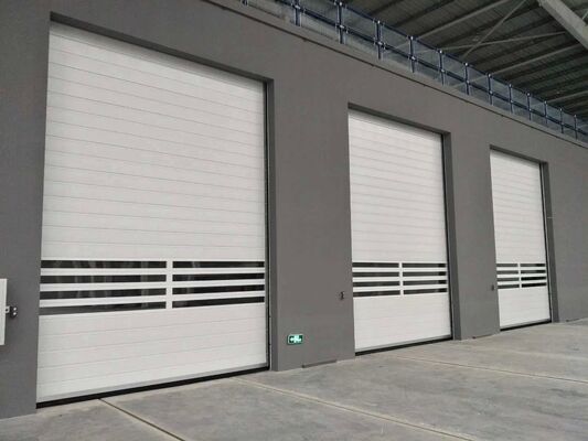 High Speed Opening Corrosion Resistant Spiral Security Door with Intelligent Automation for Warehouses